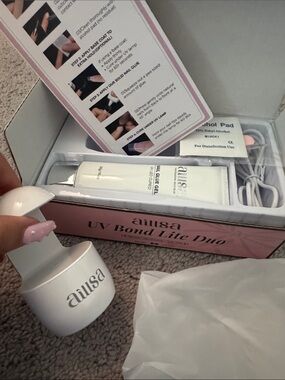 UV Bond Lite Duo Nail Glue Kit — Pink
